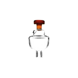 Directional Bullet Carb Cap Transparent Amber Glass Carb Caps - Tophatter Daily Deals