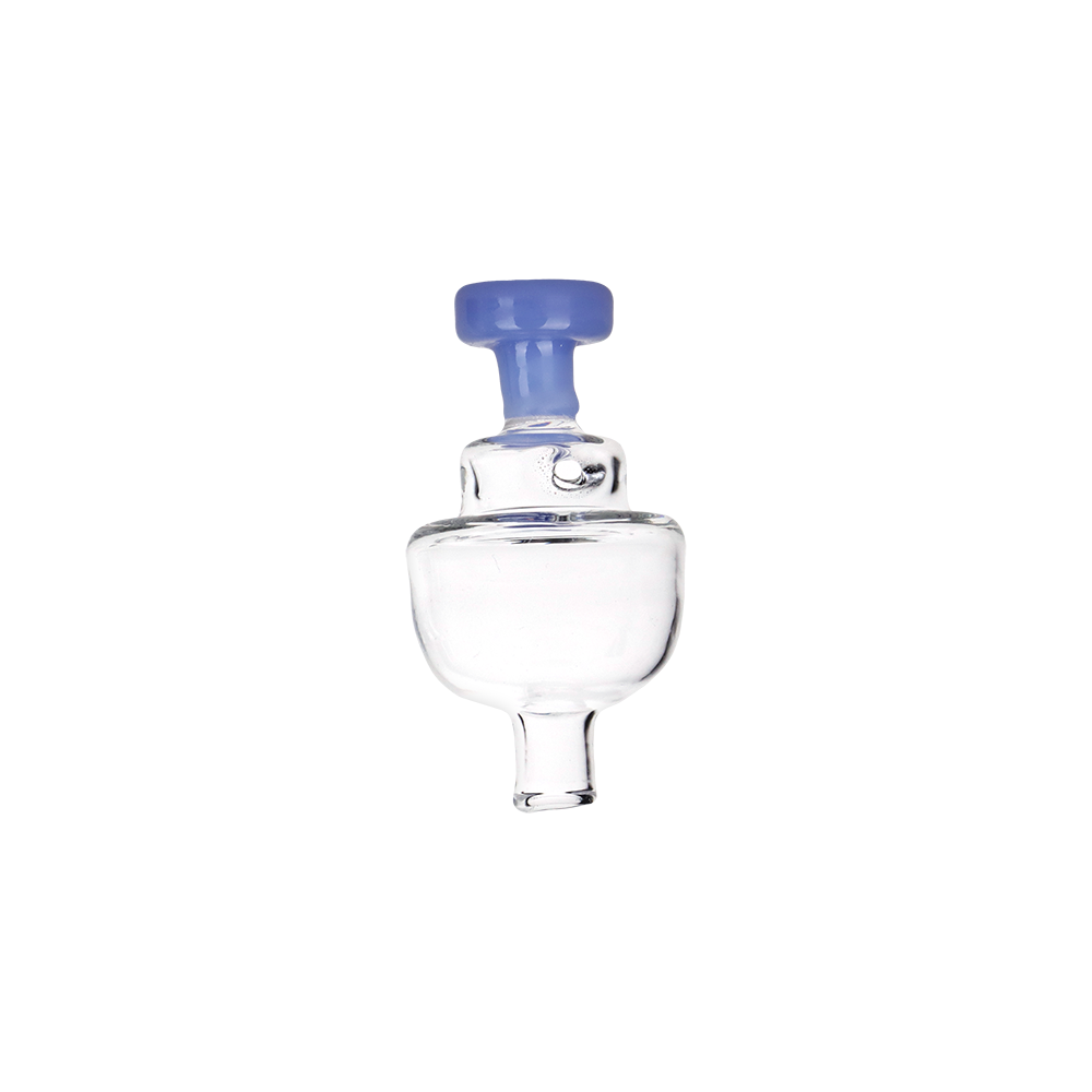 Directional Bullet Carb Cap Opaque Light Blue Glass Carb Caps - Tophatter Daily Deals