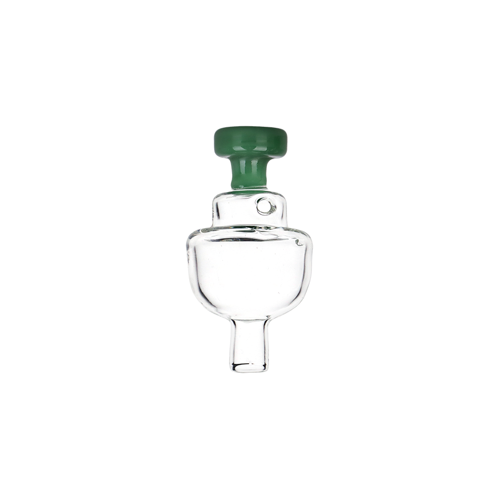 Directional Bullet Carb Cap Opaque Dark Green Glass Carb Caps - Tophatter Daily Deals