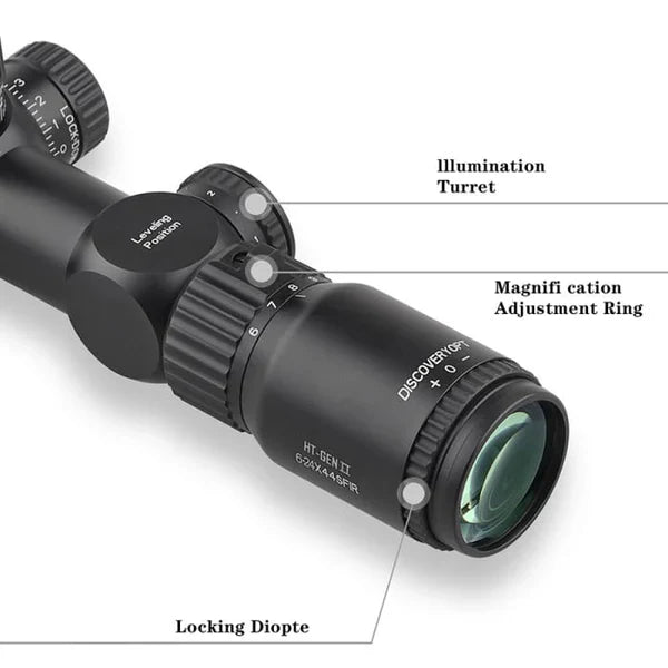 DISCOVERY HT GEN2 6-24X44 SF IR SCOPE - Tophatter's Army Deals RIFLES - Tophatter Daily Deals