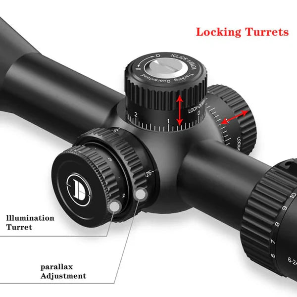 DISCOVERY LHD 6-24X50 SFIR FFP-L SCOPE - Tophatter's Army Deals OPTICS & SCOPES - Tophatter Daily Deals