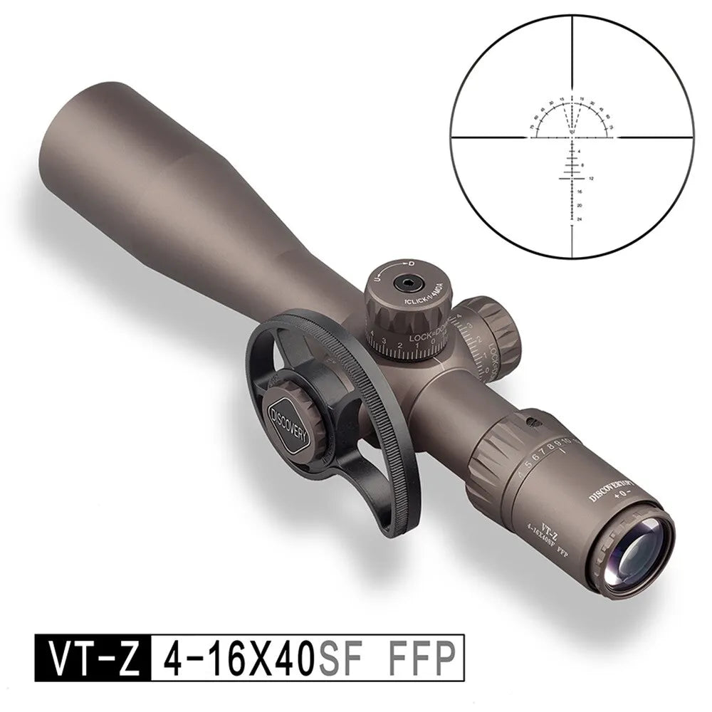 DISCOVERY VT-Z 4-16X40 SF (FFP) RIFLE SCOPE - Tophatter's Army Deals OPTICS & SCOPES - Tophatter Daily Deals