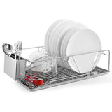 Dish Drying Rack Stainless Steel Kitchen Storage - Tophatter Daily Deals