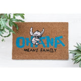 Disney Stitch - Officially Licensed Ohana Deluxe Door Mat