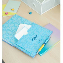 Disney Stitch - Tropical Plush Cover Premium A5 Notebook With Projector Pen Plush Toy - Tophatter Daily Deals