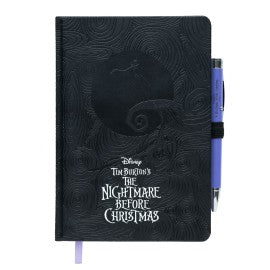 Disney The Nightmare Before Christmas - Premium A5 Notebook With Projector Pen Journal - Tophatter Daily Deals