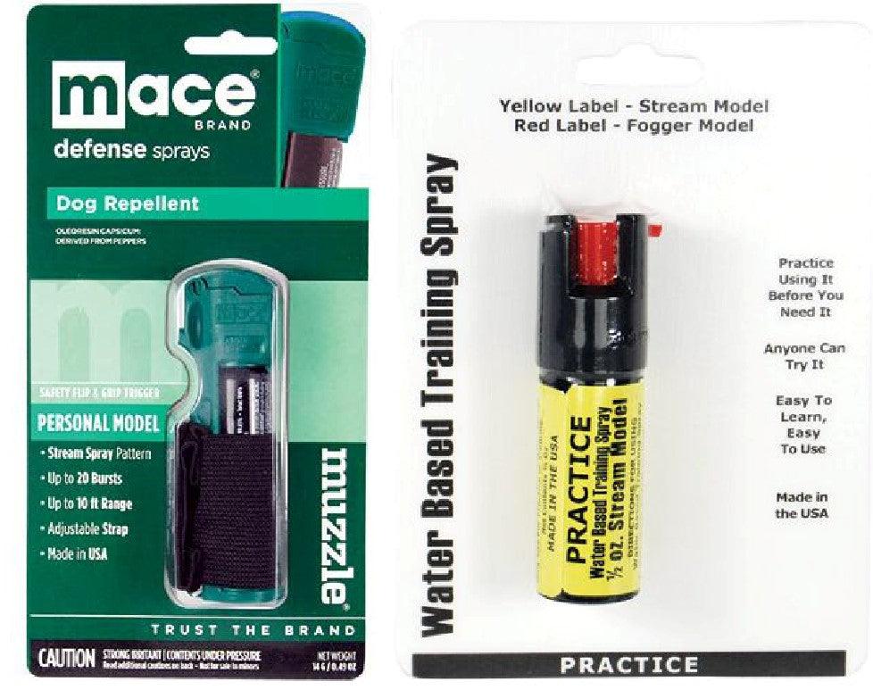 Mace Muzzle Canine Repellent and Practice Spray Self Defense - Tophatter Daily Deals