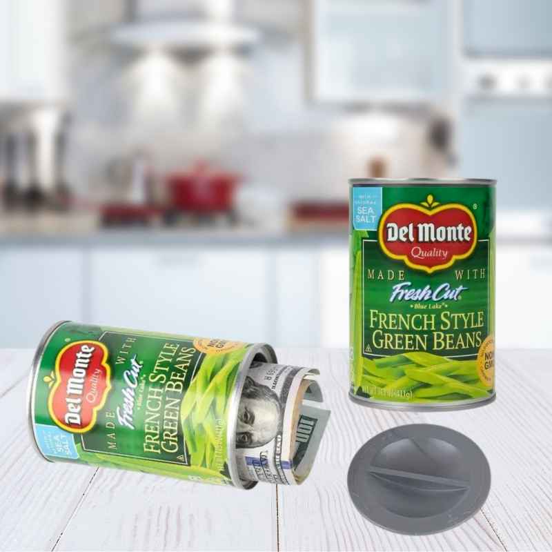 Canned Green Beans Stash Can Diversion Safe Diversion Safes - Tophatter Daily Deals