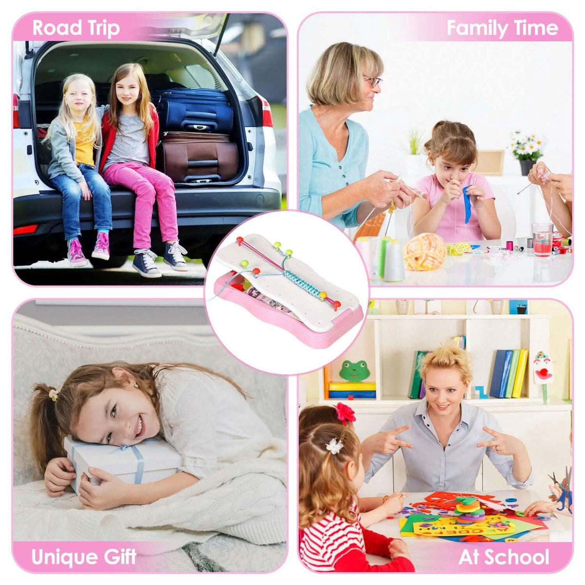 DIY Bracelet Making Kit for Kids School, Office & Art Supplies - Tophatter Daily Deals
