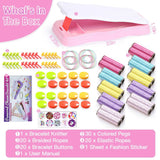 DIY Bracelet Making Kit for Kids School, Office & Art Supplies - Tophatter Daily Deals