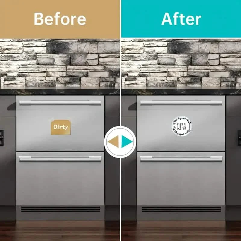 DIY Magnetic Refrigerator Sticker Furniture & Decor - Tophatter Daily Deals