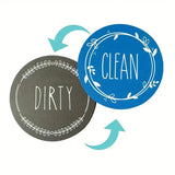 DIY Magnetic Refrigerator Sticker Gray Blue Furniture & Decor - Tophatter Daily Deals