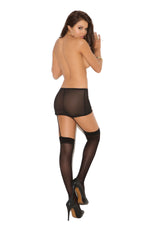 Elegant Moments Sheer Thigh High Nylon Stockings > Clothes > Hosiery > Stockings - Tophatter Daily Deals