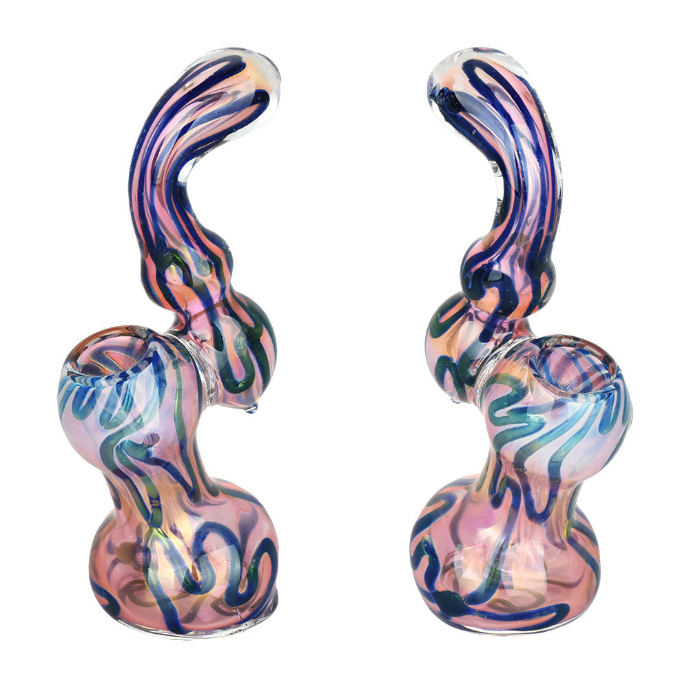 DNA Twist Gold Fumed Bubbler Bubblers - Tophatter Daily Deals