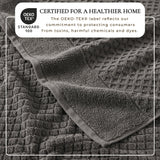 Cotton Diamond Waffle Weave Bath Towel Set - Grayson Collection Bath - Tophatter Daily Deals