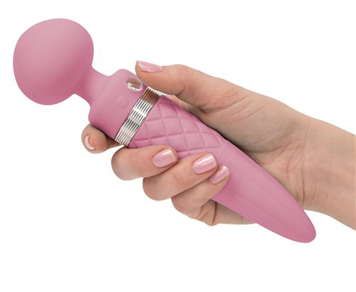 Pillow Talk Sultry Dual Ended Warming Massager Pink > Sex Toys > Massage Wands - Tophatter Daily Deals