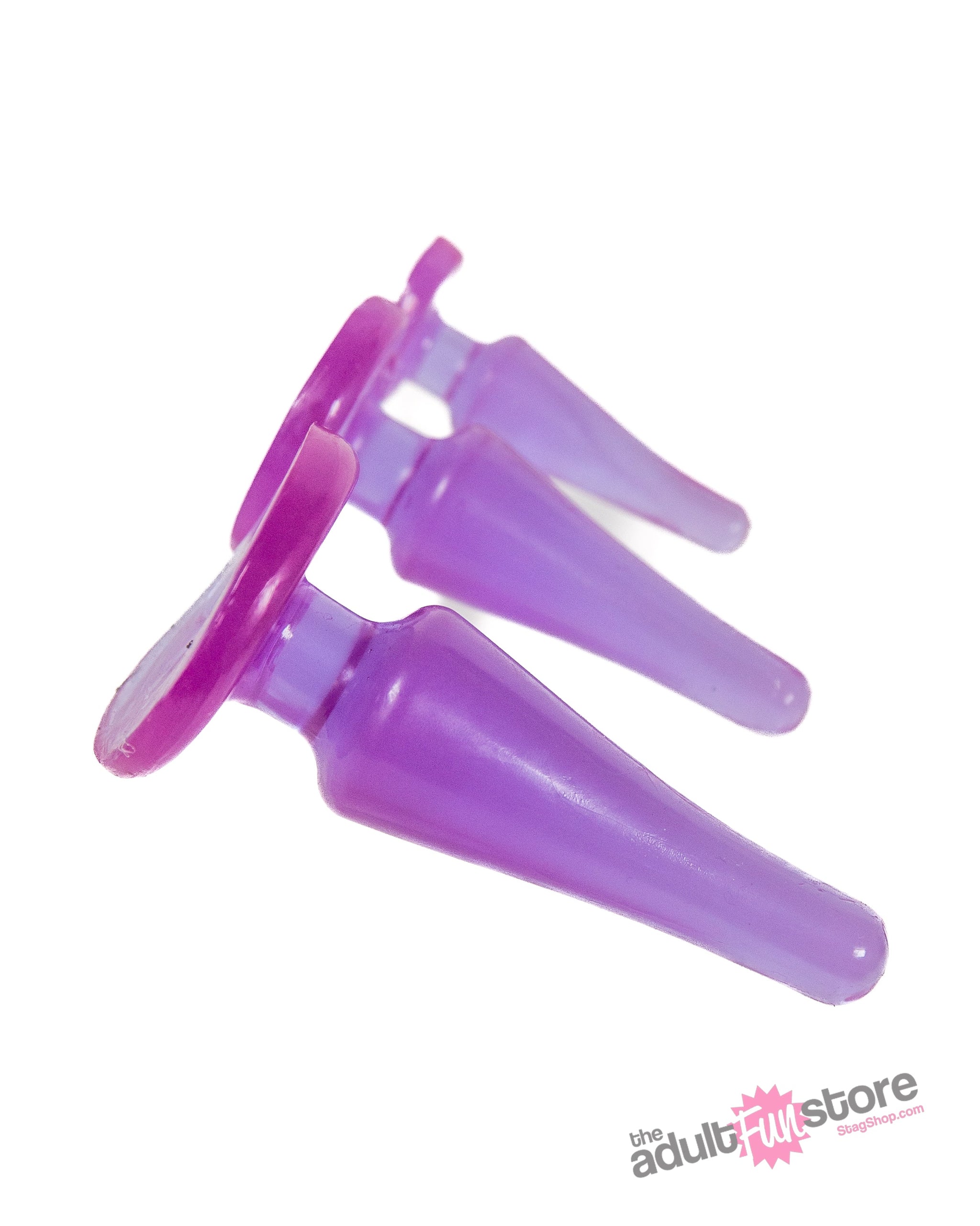 Crystal Jellies by Doc Johnson - Anal Initiation Kit - Purple Sex Toy - Tophatter Daily Deals