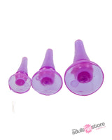 Crystal Jellies by Doc Johnson - Anal Initiation Kit - Purple Sex Toy - Tophatter Daily Deals