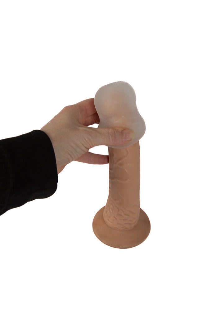 Doc Johnson - GoodHead - Helping Head Stroker Pro - Clear Sex Toy - Tophatter Daily Deals