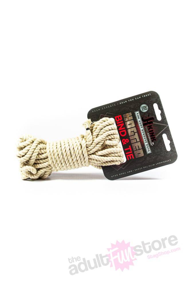 Kink By Doc Johnson - Bind & Tie - Hemp Bondage Rope - 30ft BDSM - Tophatter Daily Deals