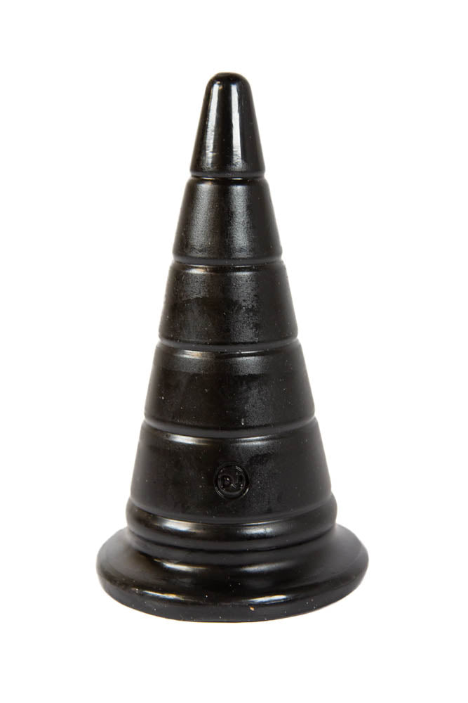 Doc Johnson - TitanMen - Anal Stretcher 6 Inch Cone Plug - Black Sex Toy - Tophatter Daily Deals