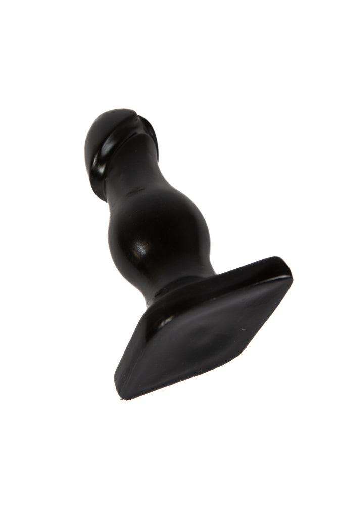 Doc Johnson - TitanMen - The Rumpy Butt Plug - Black Sex Toy - Tophatter Daily Deals