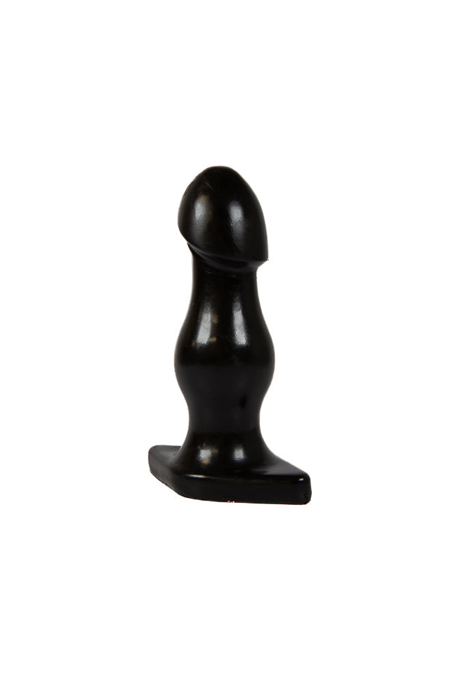 Doc Johnson - TitanMen - The Rumpy Butt Plug - Black Sex Toy - Tophatter Daily Deals