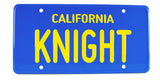 Knight Rider – Replica Licence Plate Collectible Replica - Tophatter Daily Deals