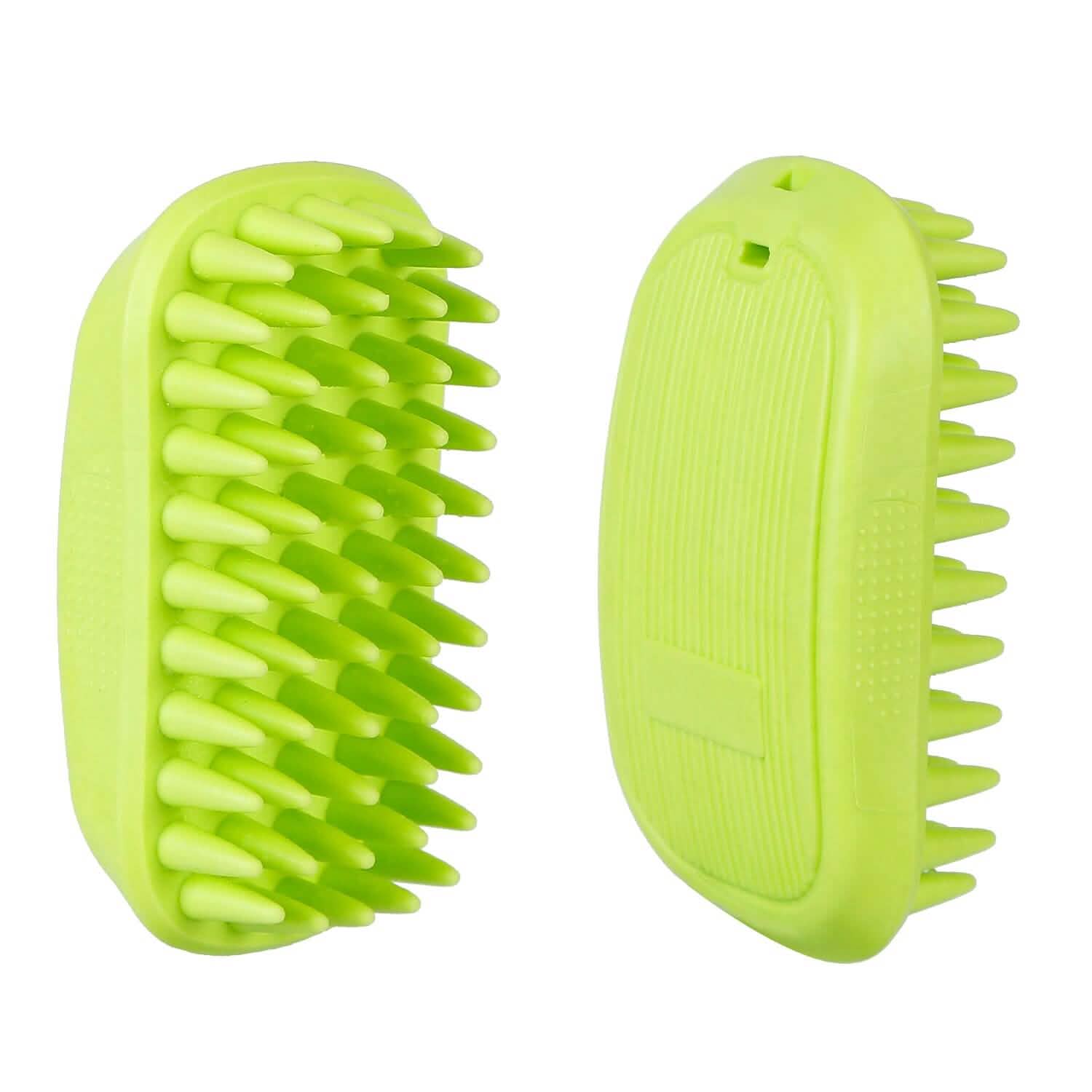 Dog Bath Brush Anti-Skid Pet Grooming Shower Silicone Massage Comb Pet Supplies - Tophatter Daily Deals