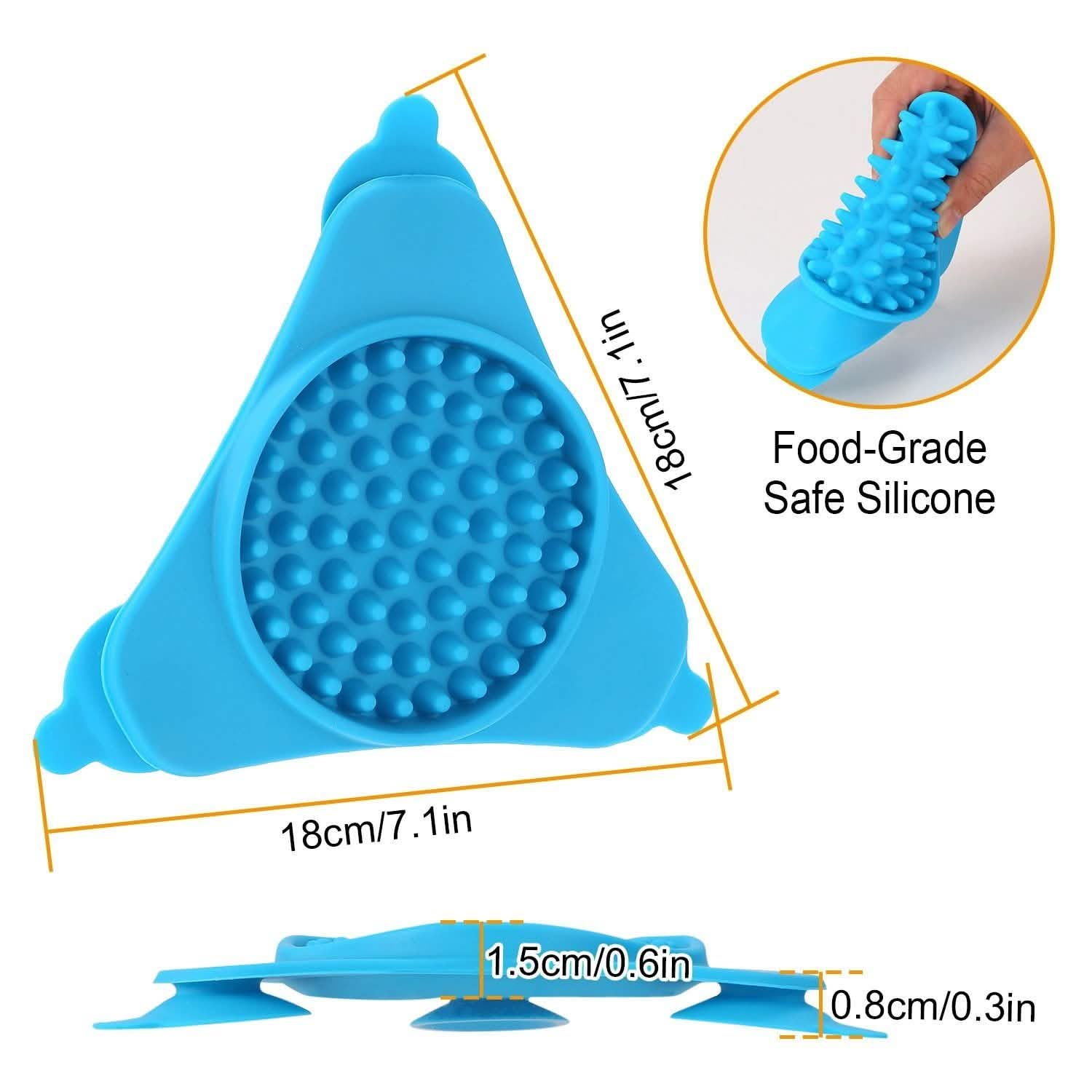 Dog Bath Lick Pad Shower Distraction Pet Supplies - Tophatter Daily Deals