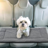 Dog Bed Mat Comfortable Fleece Reversible Pad Pet Supplies - Tophatter Daily Deals