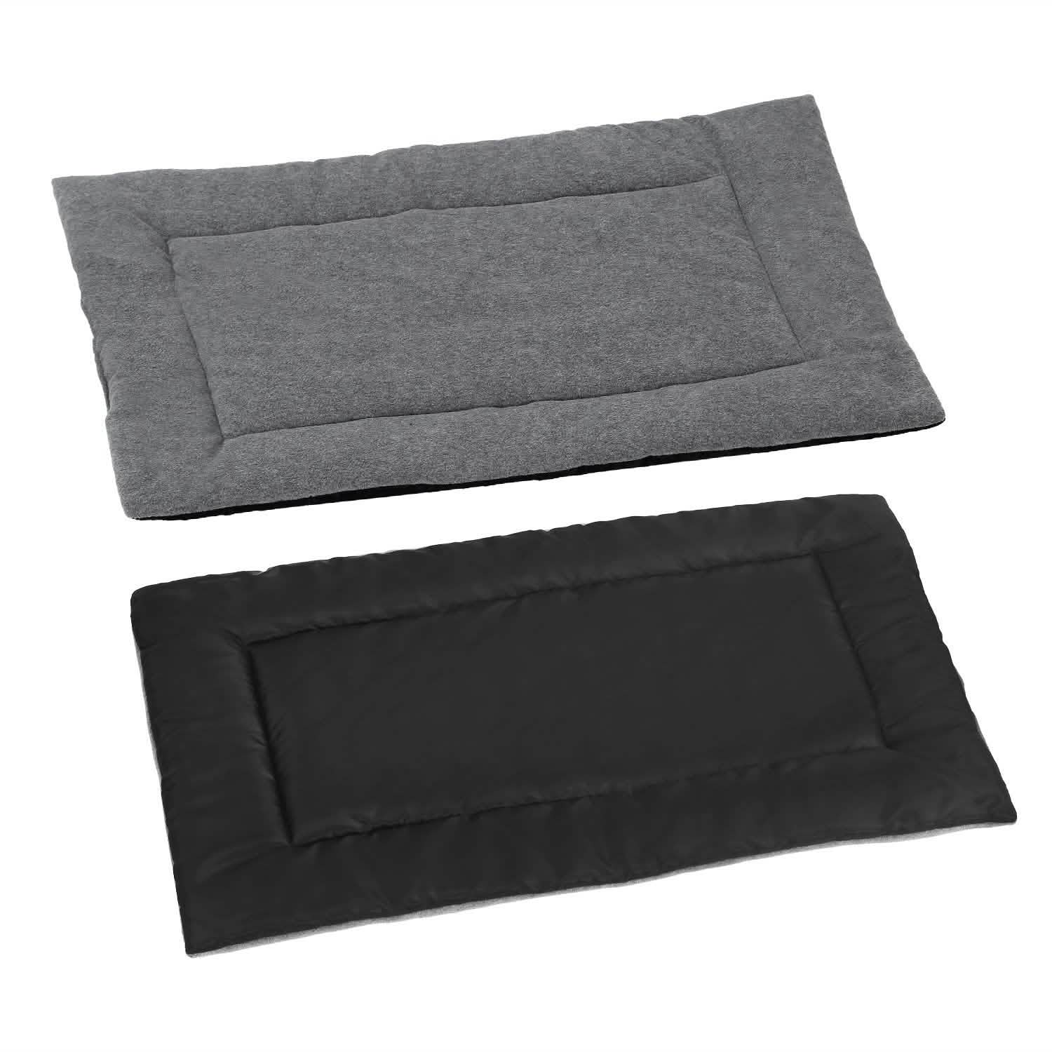 Dog Bed Mat Comfortable Fleece Reversible Pad Pet Supplies - Tophatter Daily Deals