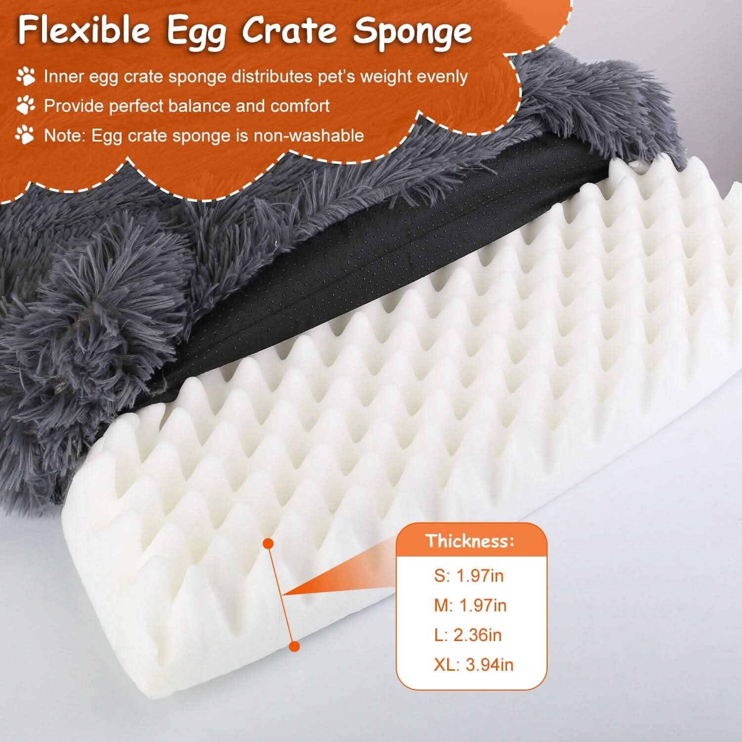 Dog Bed Soft Plush Cushion Cozy Warm Pet Crate Mat Dog Carpet Pet Supplies - Tophatter Daily Deals