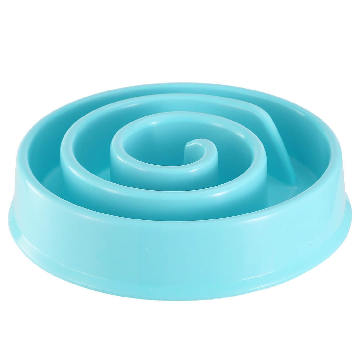 Dog Cat Slow Feeder Bowl Pet Supplies - Tophatter Daily Deals