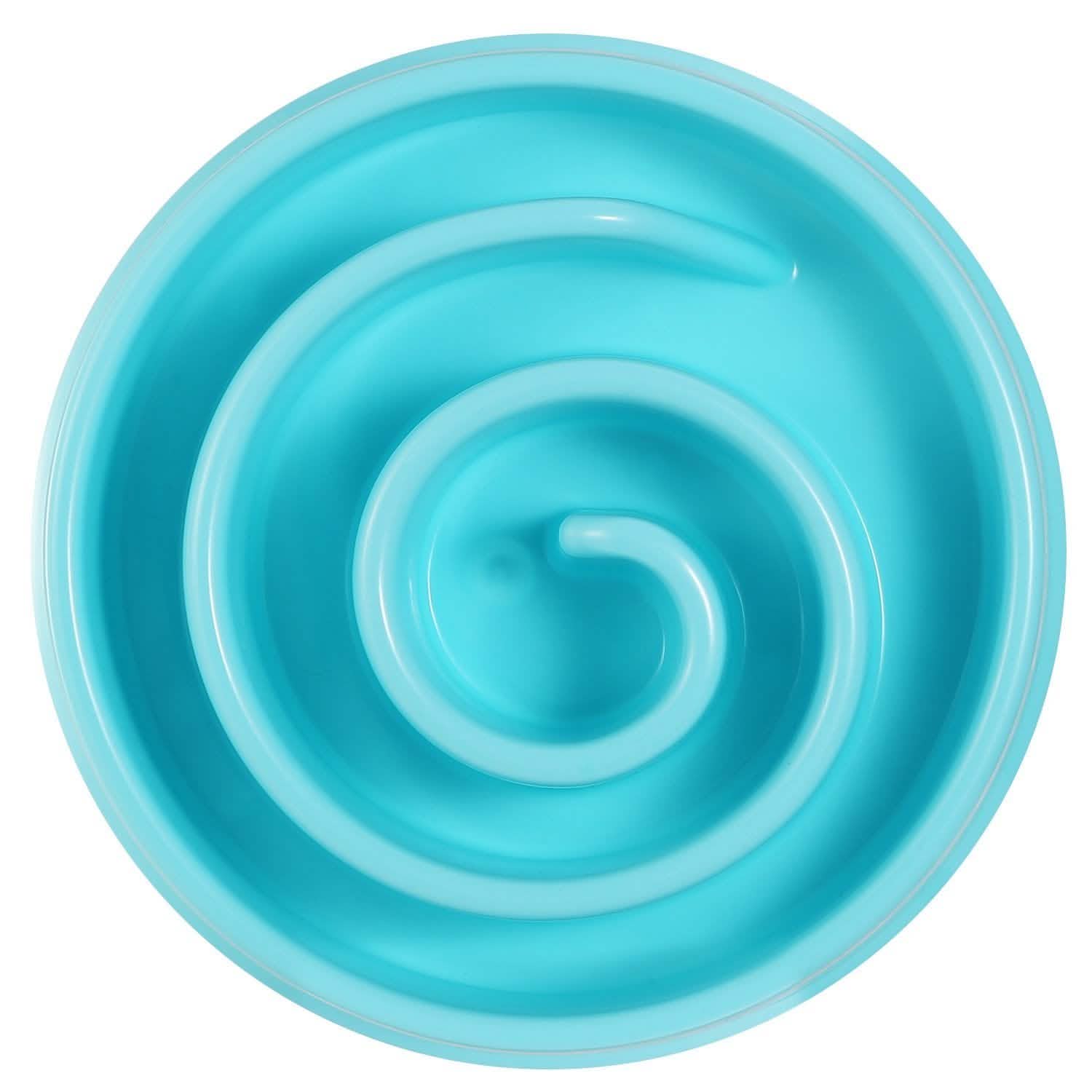 Dog Cat Slow Feeder Bowl Pet Supplies - Tophatter Daily Deals