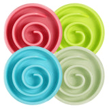 Dog Cat Slow Feeder Bowl Pet Supplies - Tophatter Daily Deals