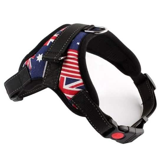 Dog Soft Adjustable Harness Blue Pet Leashes & Harnesses - Tophatter Daily Deals