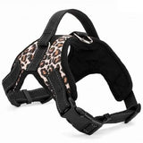 Dog Soft Adjustable Harness Leopard Pet Leashes & Harnesses - Tophatter Daily Deals
