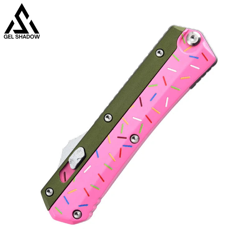 Donut Knife MT Pink Dessert Warrior 1 Pocket Knives - Tophatter Daily Deals