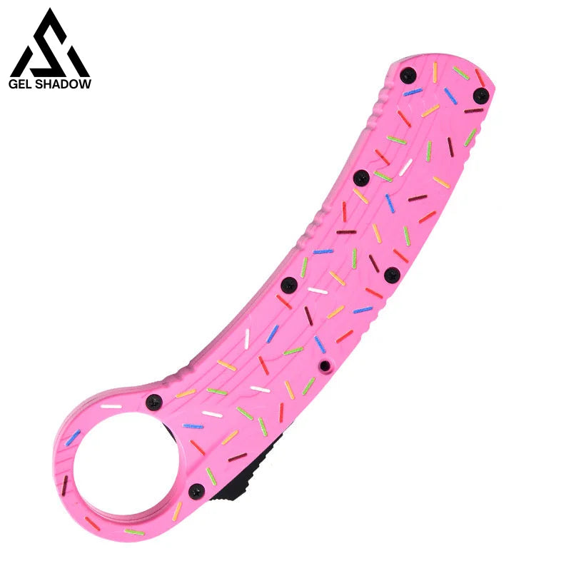 Donut Knife MT Pink Dessert Warrior 2 Pocket Knives - Tophatter Daily Deals
