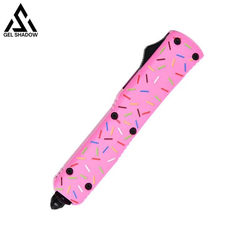 Donut Knife MT Pink Dessert Warrior 4 Pocket Knives - Tophatter Daily Deals