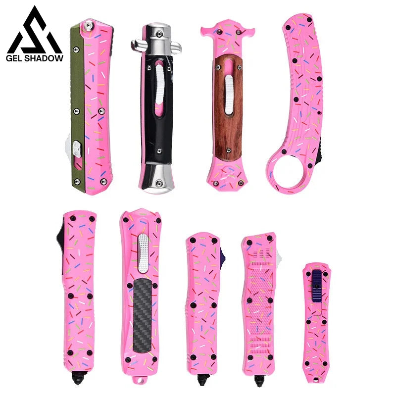 Donut Knife MT Pink Dessert Warrior Pocket Knives - Tophatter Daily Deals