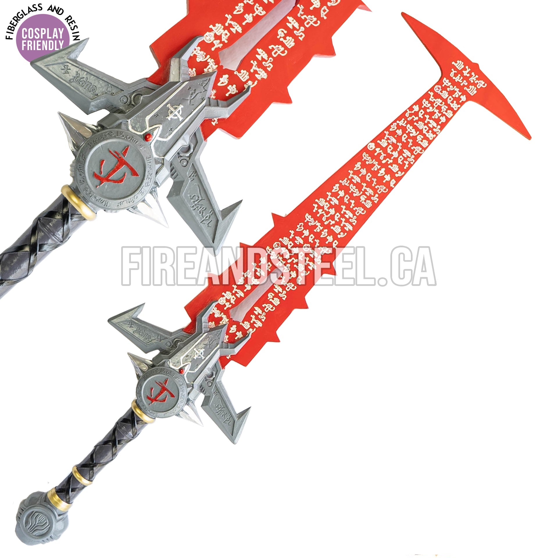 Crucible Greatsword (Resin) Video Game Sword - Tophatter Daily Deals