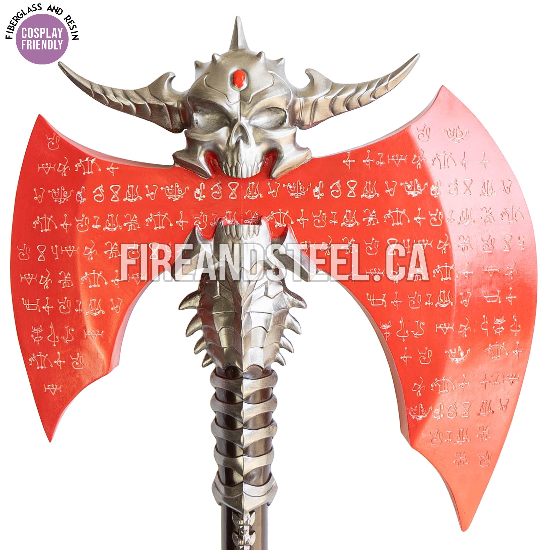 Marauder's Argent Axe (Resin) Video Game Sword - Tophatter Daily Deals