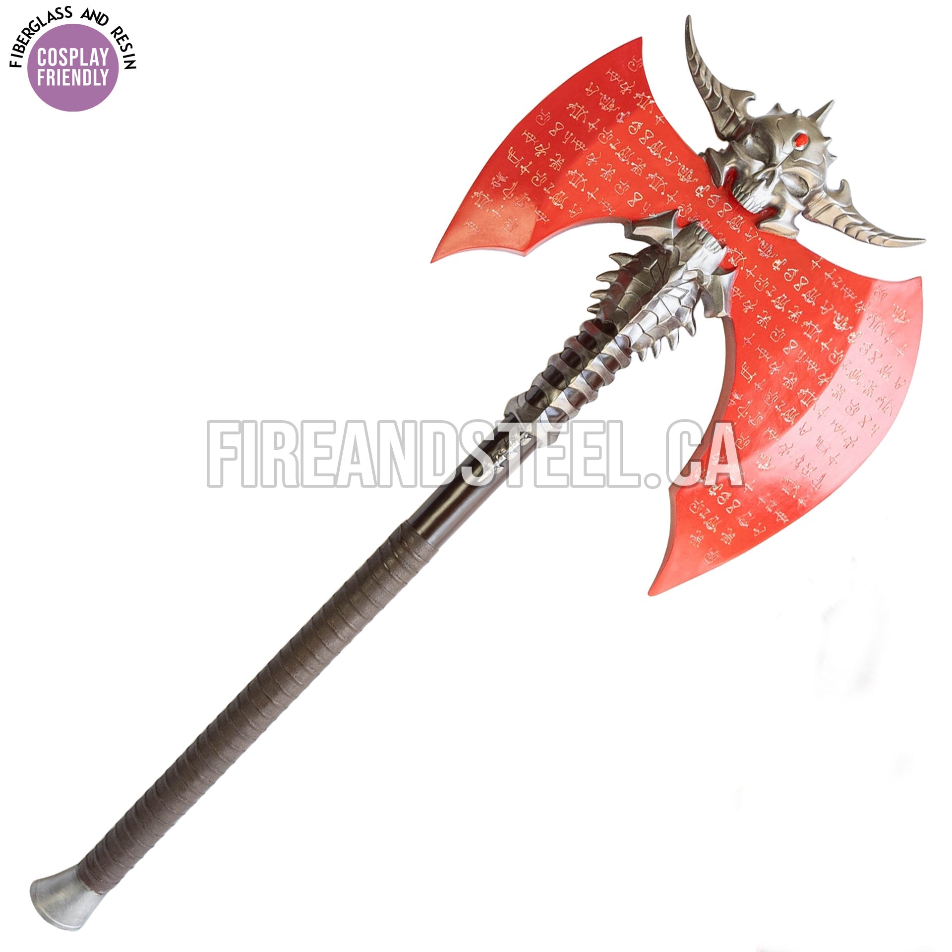 Marauder's Argent Axe (Resin) Video Game Sword - Tophatter Daily Deals