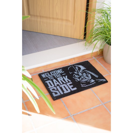 Star Wars - Door Mat “Welcome to the Dark Side” Collectible Merchandise - Tophatter Daily Deals
