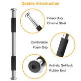Doorway Pull Up Bar Exercise Gym Fitness & Exercise - Tophatter Daily Deals