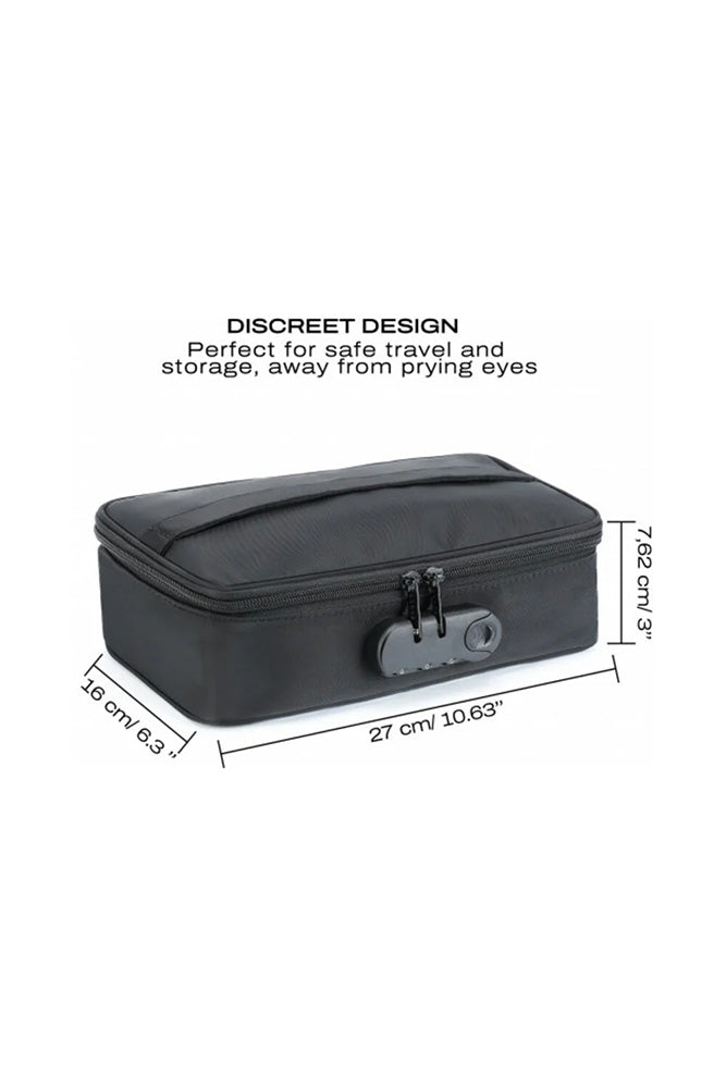 Dorcel - Discreet Lockable Storage Box - Black - Tophatter Daily Deals