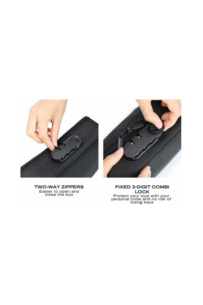 Dorcel - Discreet Lockable Storage Box - Black - Tophatter Daily Deals