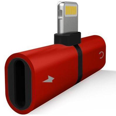Double-Threat Adapter Red USB Power Adapter - Tophatter Daily Deals